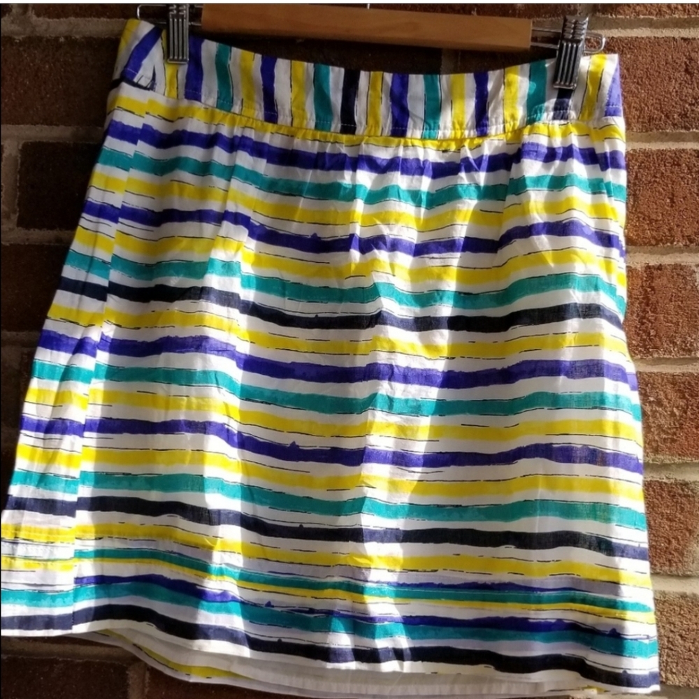 Loft Striped Multicolor Women's Skirt